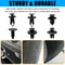 Car Trim Bumper Clips Push Pin Fastener Kit Universal Plastic Retainer Rivets 6