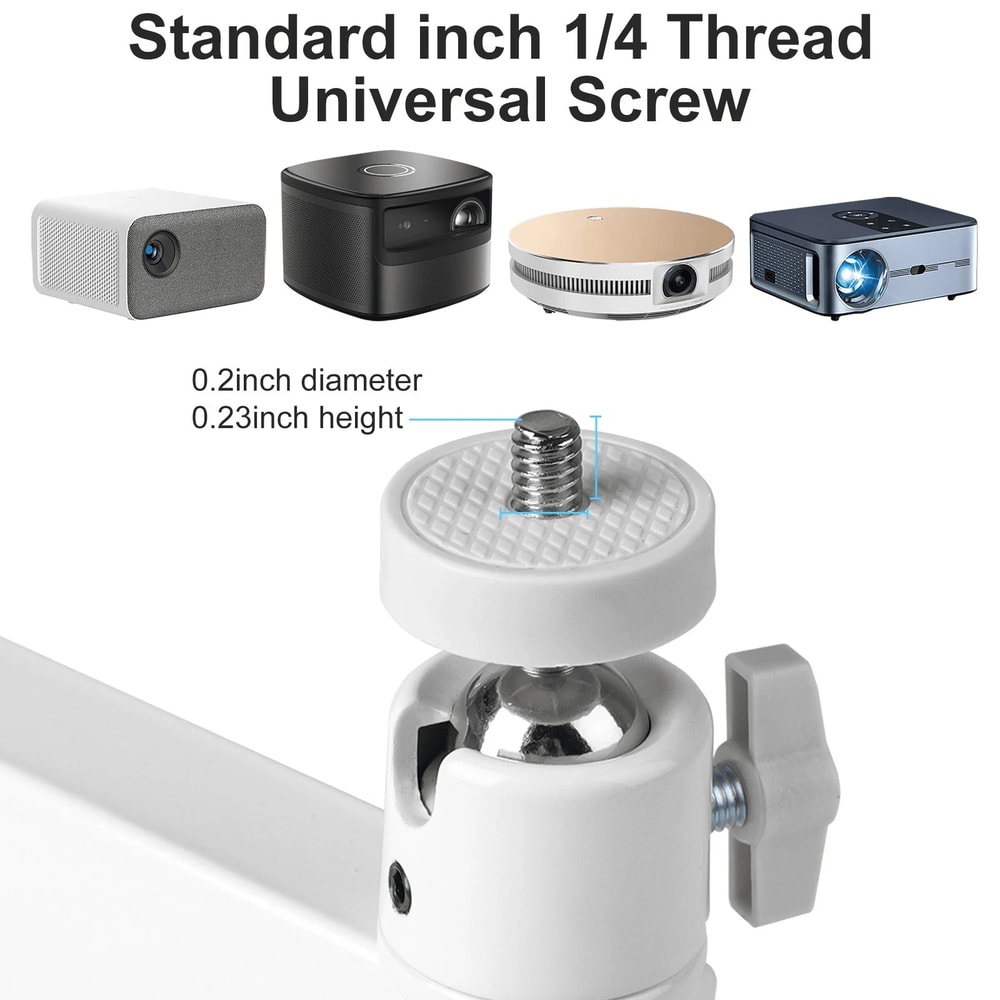 Universal Foldable Projector Wall Mount Adjustable Ceiling Camera Bracket 5