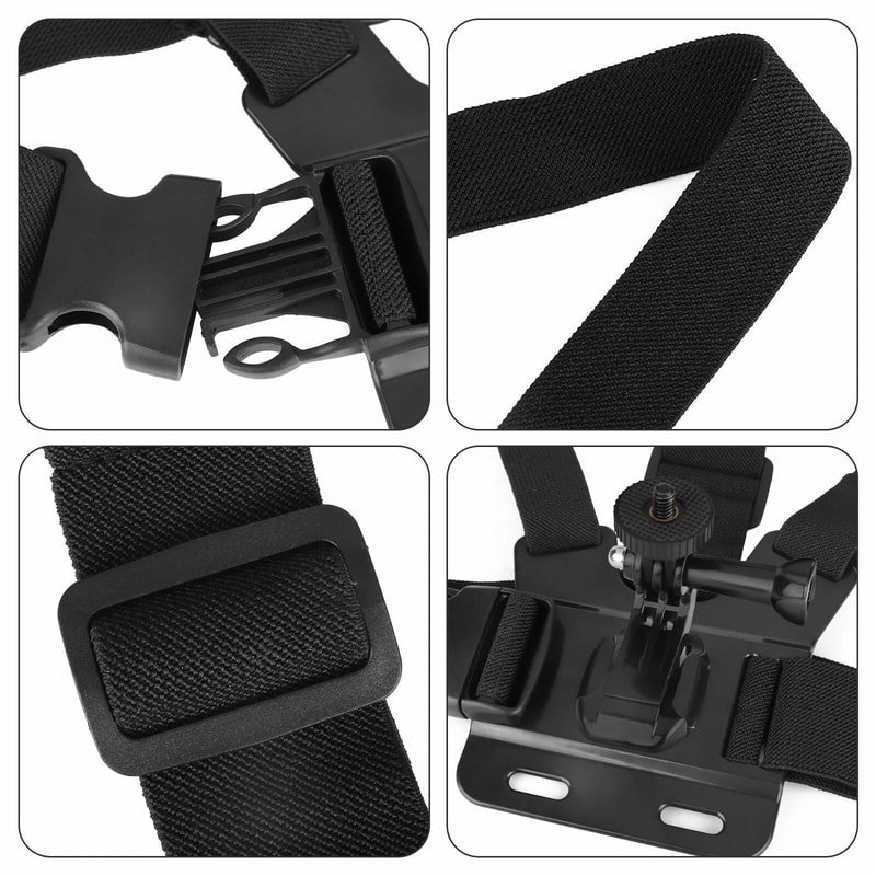Adjustable Chest Harness Mount For Phone And Action Cameras 4