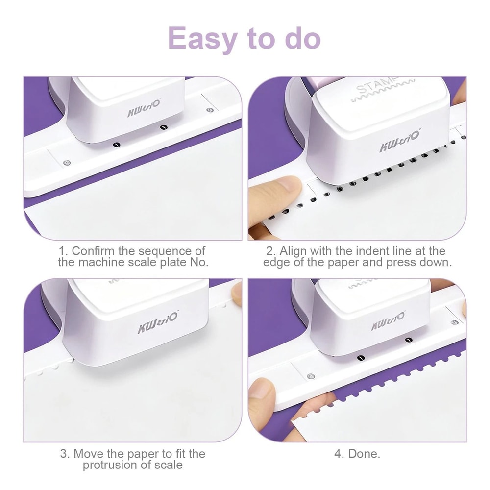 Stamp Edge Decorative Paper Punch Scrapbook Border Craft Tool 3