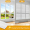 Privacy Window Film Static Cling Blind Style Glass Cover For Home And Office 3