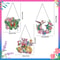 DIY Diamond Painting Ornaments Hanging Set Butterfly Dragonfly Hummingbird Art Decor 3