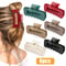 Large Soft Silicone Flat Jaw Hair Clips Strong Hold For Women And Girls 4