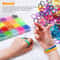 Rubber Bands Bracelet Kit DIY Jewelry Making Set With Loom Tools And Beads 3