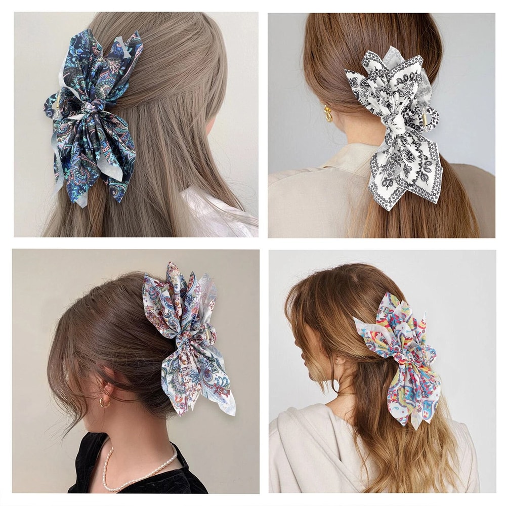 Butterfly Hair Clips Big Bow Claw Clip For Women Girls 1