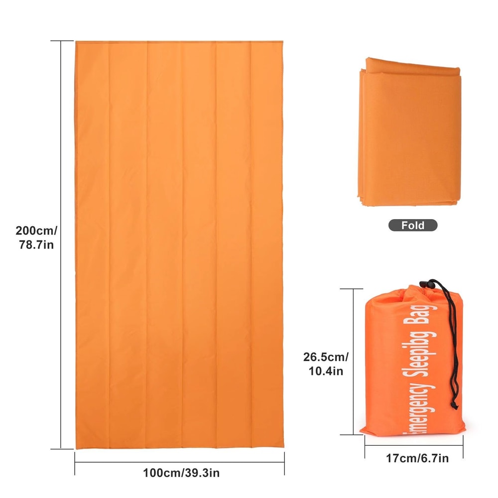 Ultimate Emergency Survival Sleeping Bag Waterproof Thermal Camping Blanket 3