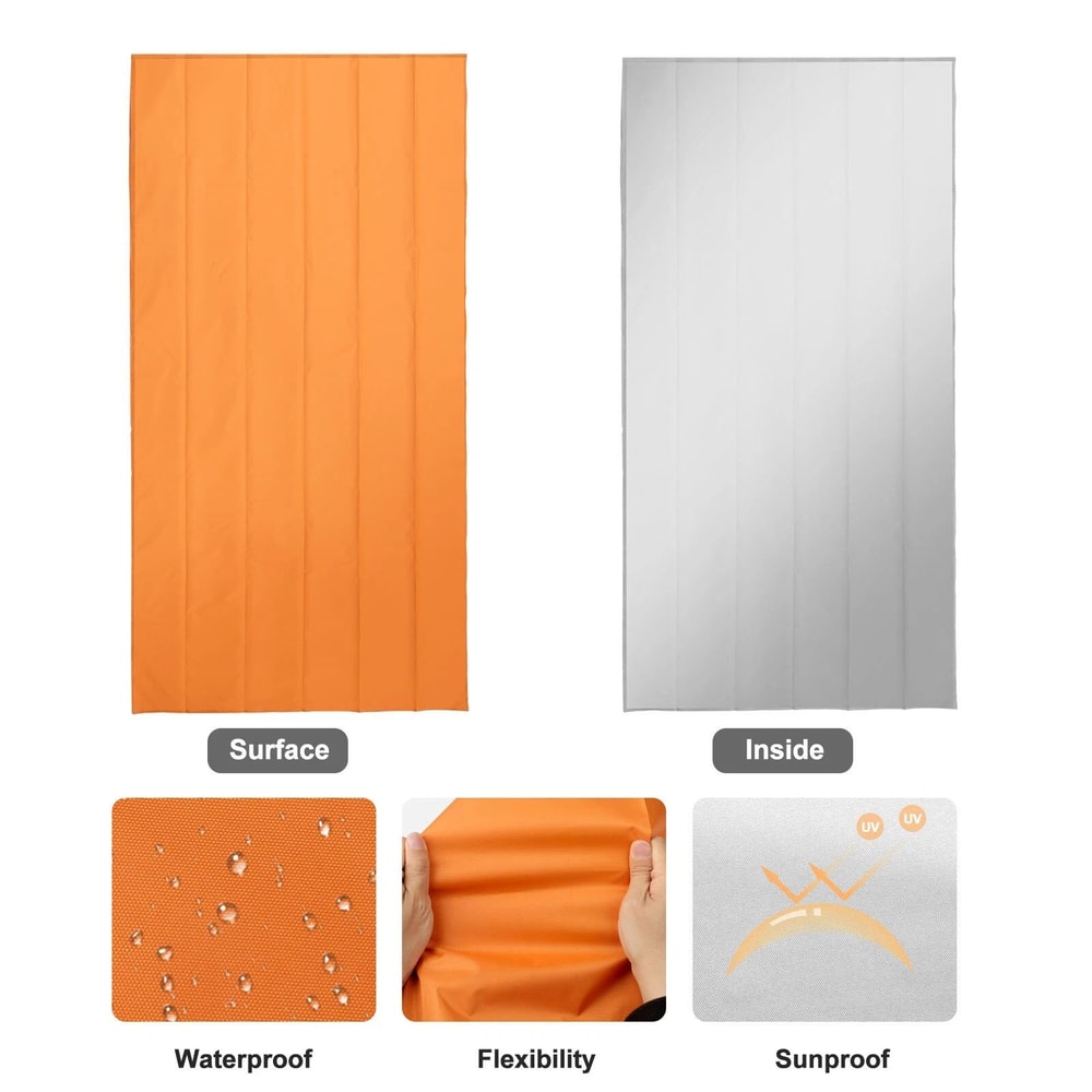 Ultimate Emergency Survival Sleeping Bag Waterproof Thermal Camping Blanket 5