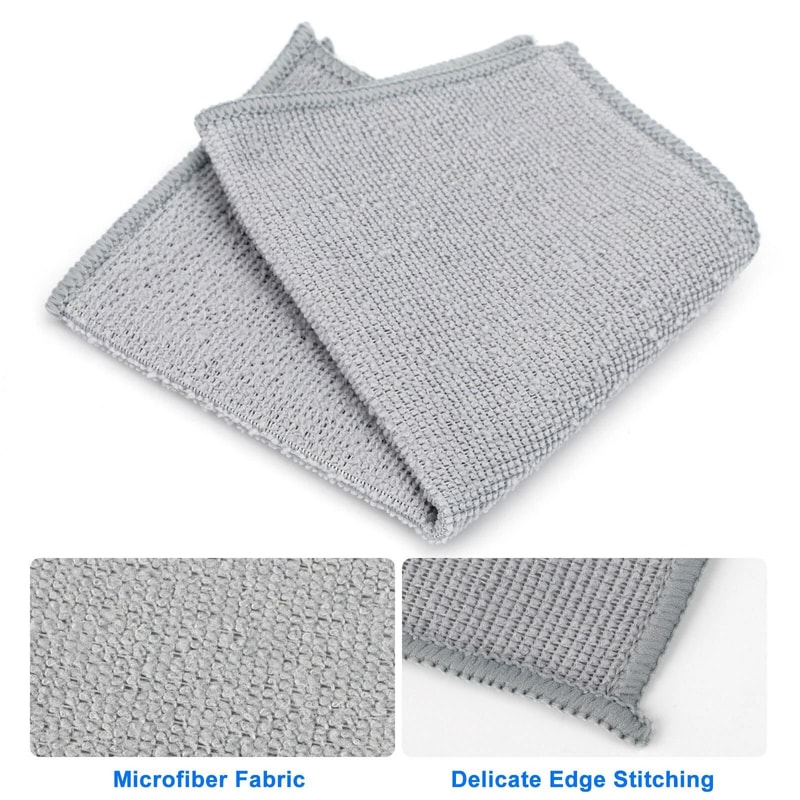 Premium Microfiber Cleaning Cloths Reusable Car Towels ScratchFree Highly Absorbent 2