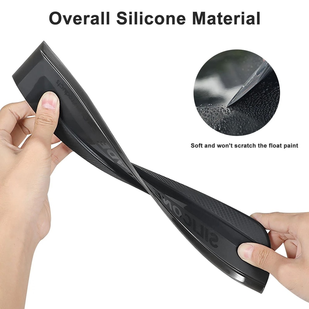 Premium Silicone Squeegee For Car Windows Shower Doors And Glass Surfaces 4