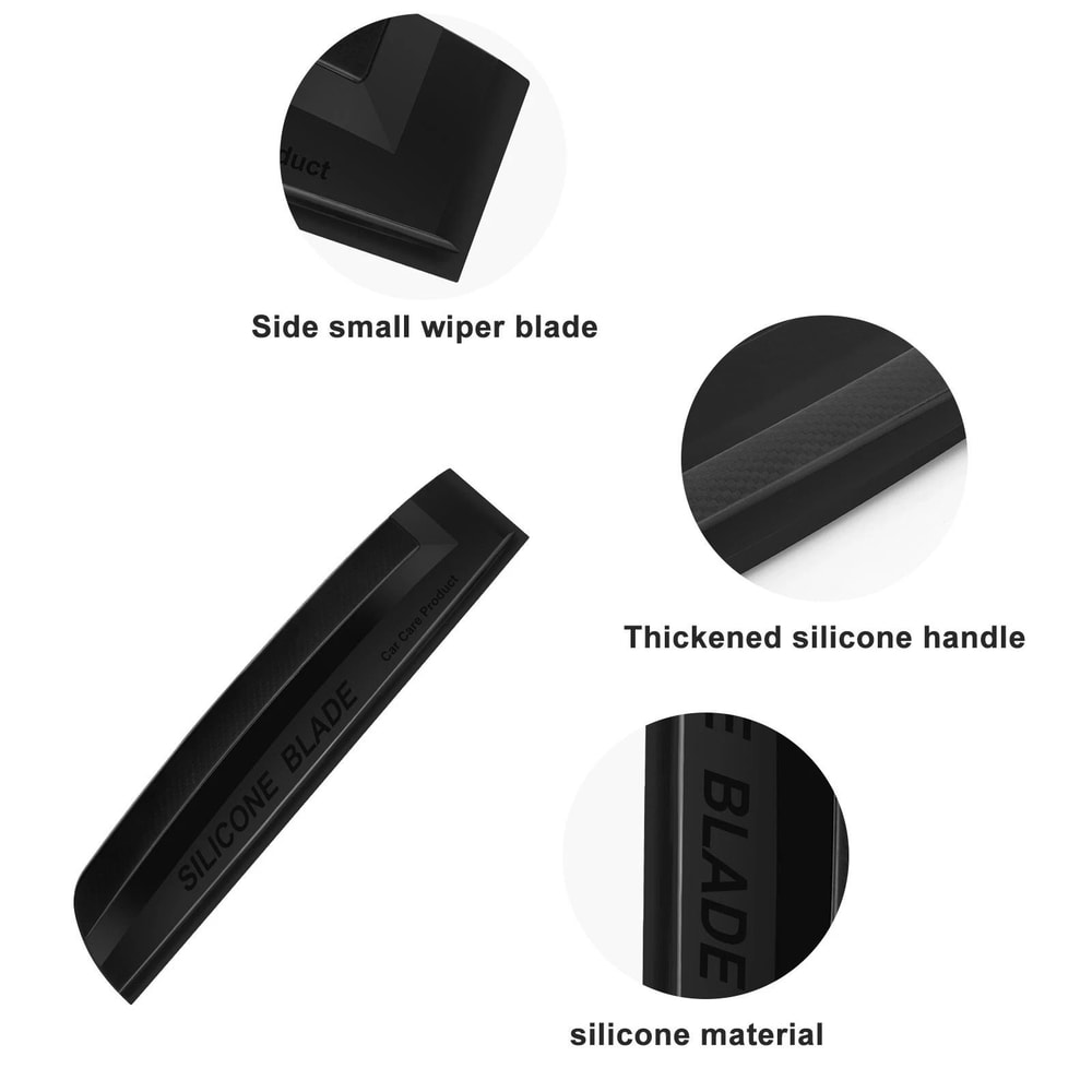 Premium Silicone Squeegee For Car Windows Shower Doors And Glass Surfaces 5