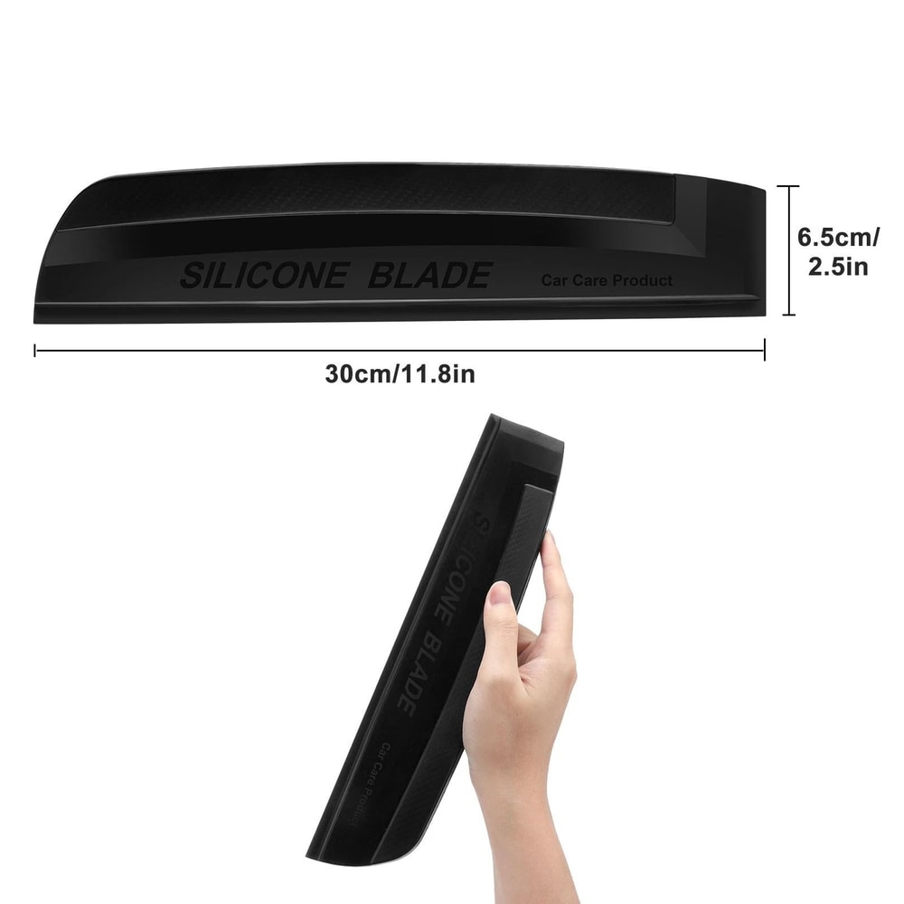 Premium Silicone Squeegee For Car Windows Shower Doors And Glass Surfaces 6
