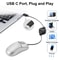 USB Mini Optical Mouse With Retractable Cord For Laptop And Desktop 3
