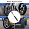 Extended Dual Head Air Chuck Connection For Tire Inflation 2