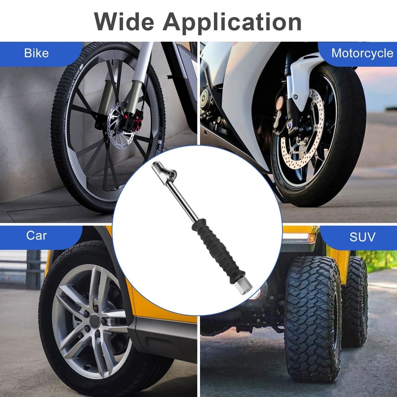 Extended Dual Head Air Chuck Connection For Tire Inflation 2