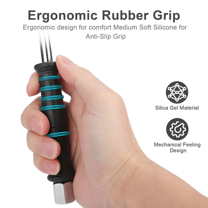 Extended Dual Head Air Chuck Connection For Tire Inflation 5