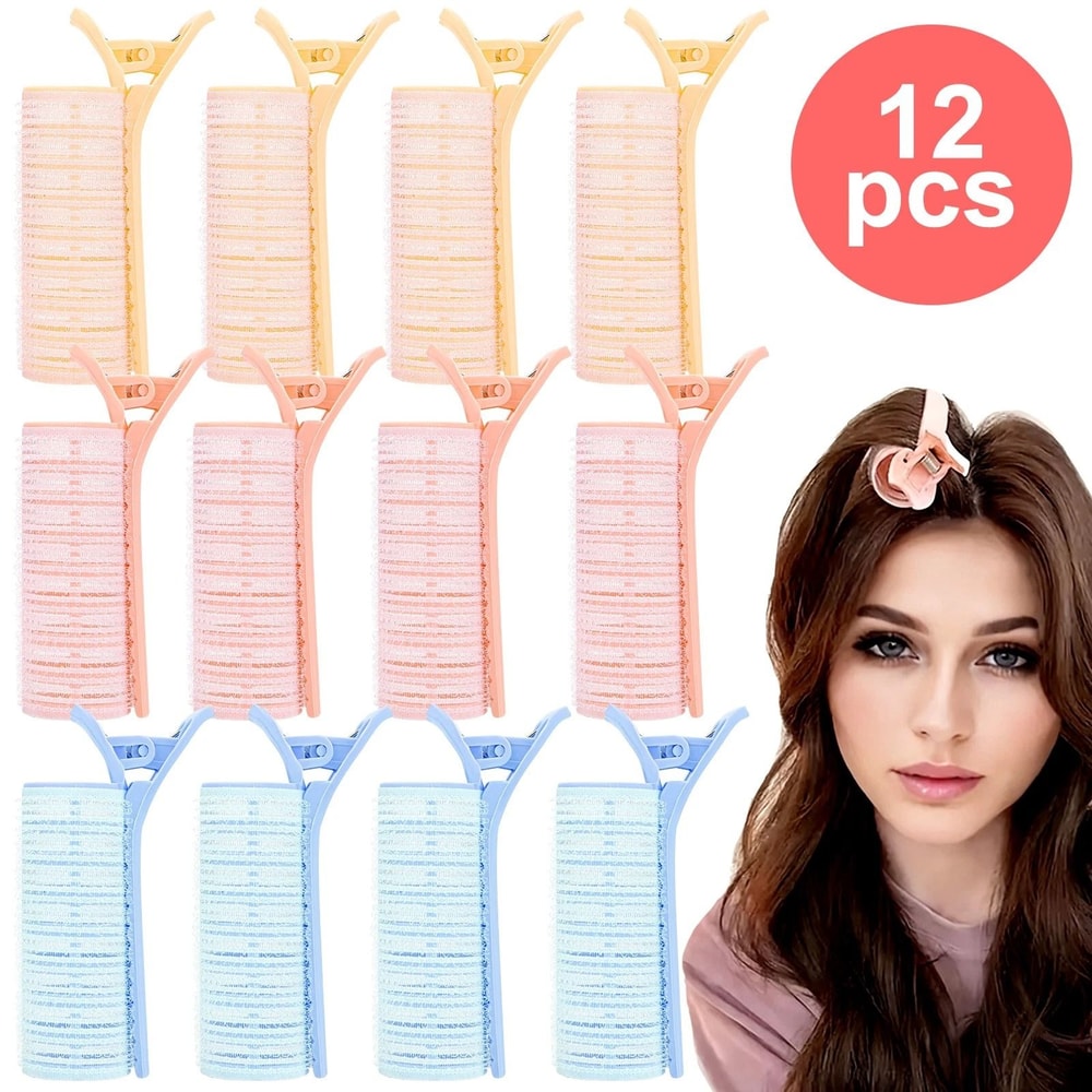 Heatless Hair Curler Set With SelfAdhesive Hooks Soft Natural Curls For Women 5