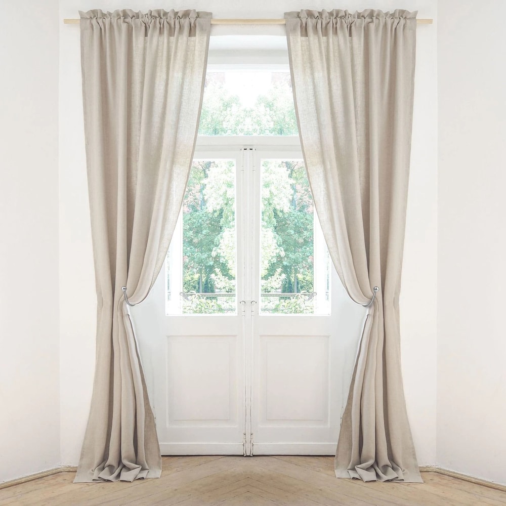 Durable WallMounted Curtain Holdback Set For Home Decor Elegant Drapery Holder 1