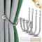 Durable WallMounted Curtain Holdback Set For Home Decor Elegant Drapery Holder 5