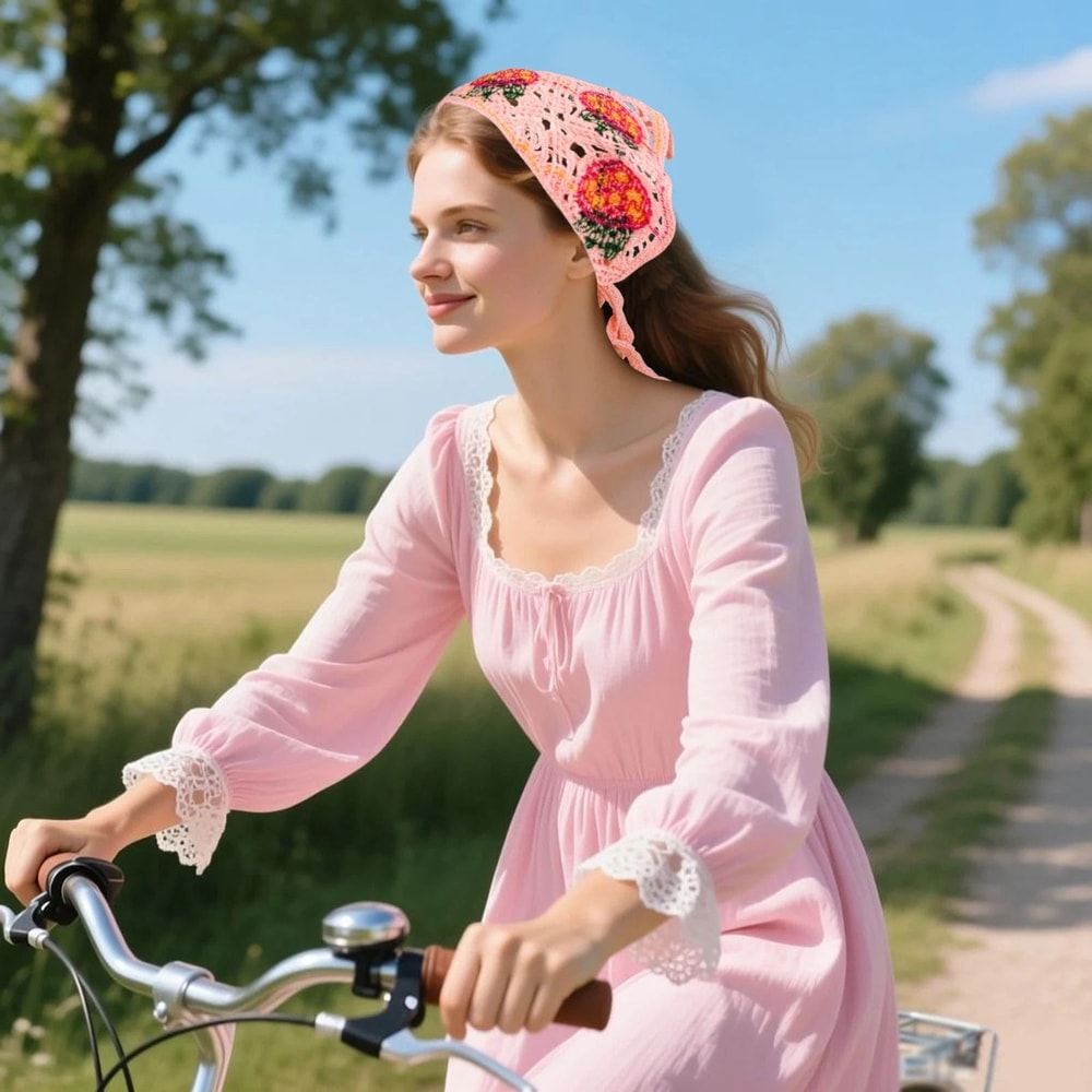 Women Braided Turban Headbands Set Comfortable Knitted Headwraps For Everyday Style 0