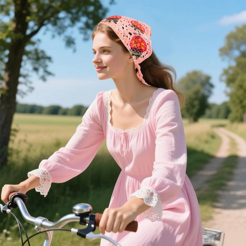 Women Braided Turban Headbands Set Comfortable Knitted Headwraps For Everyday Style 0