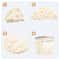 Round Hat Storage Box With Clear Window NonWoven Fabric Organizer With Zipper For Hats Scarves Mo 2