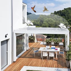 reflective wind bird repellent spinners - silent spinning kites for garden & yard protection