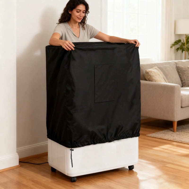 HeavyDuty Portable Evaporative Cooler Cover Waterproof Protector 0