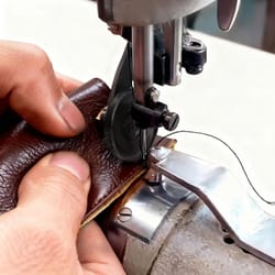 leather roller presser foot set for sewing machines