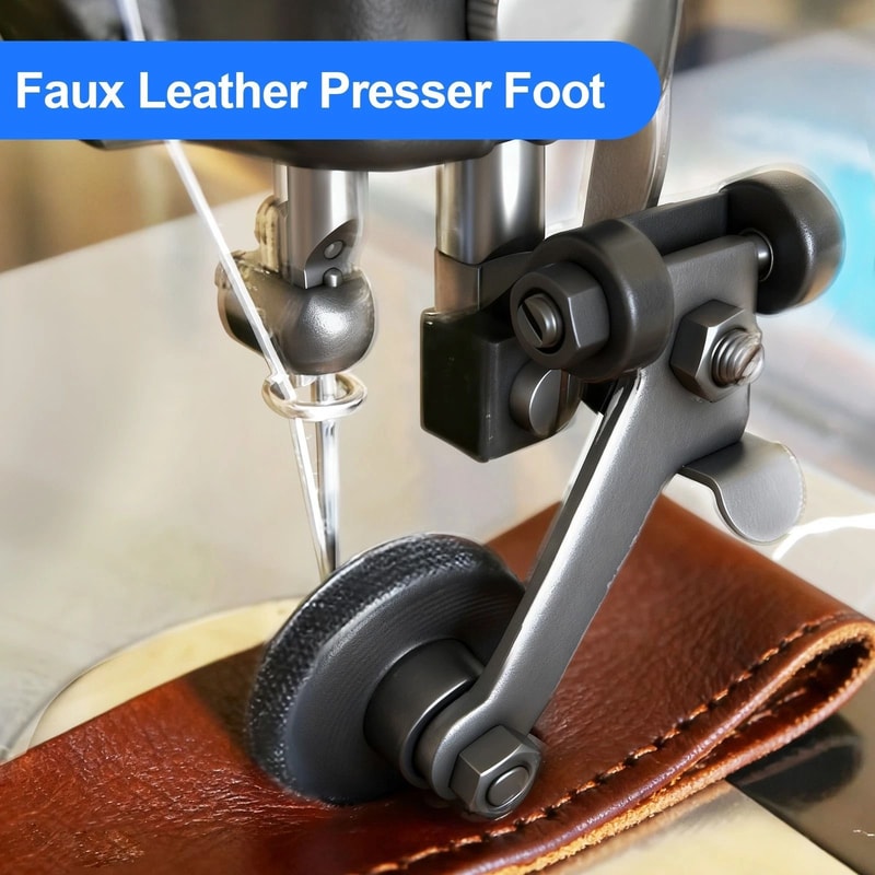 Leather Roller Presser Foot Set For Sewing Machines 2