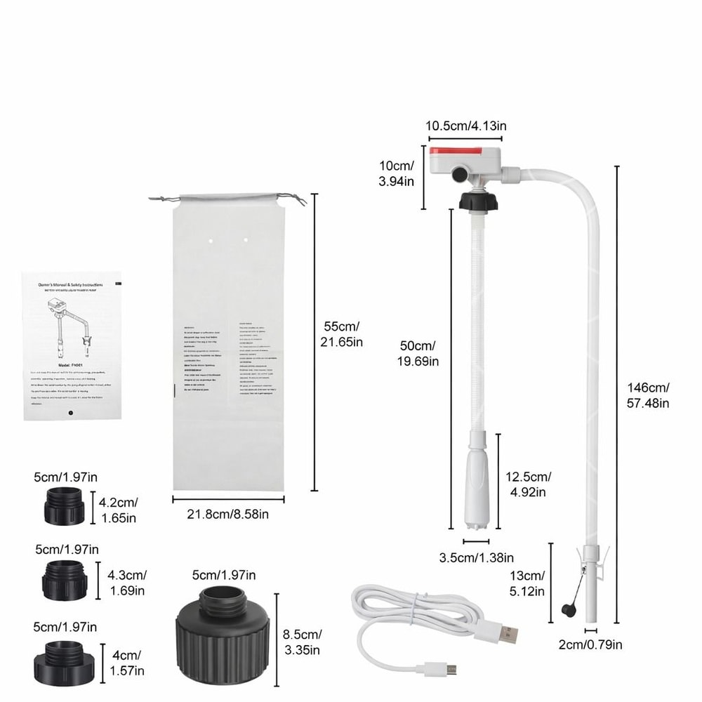 Automatic Fuel Transfer Pump AutoStop Battery Powered For Cars Engines Boats 7