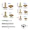 Complete Leather Rivets Kit With Metal Craft Rivets Double Caps For DIY Projects 4