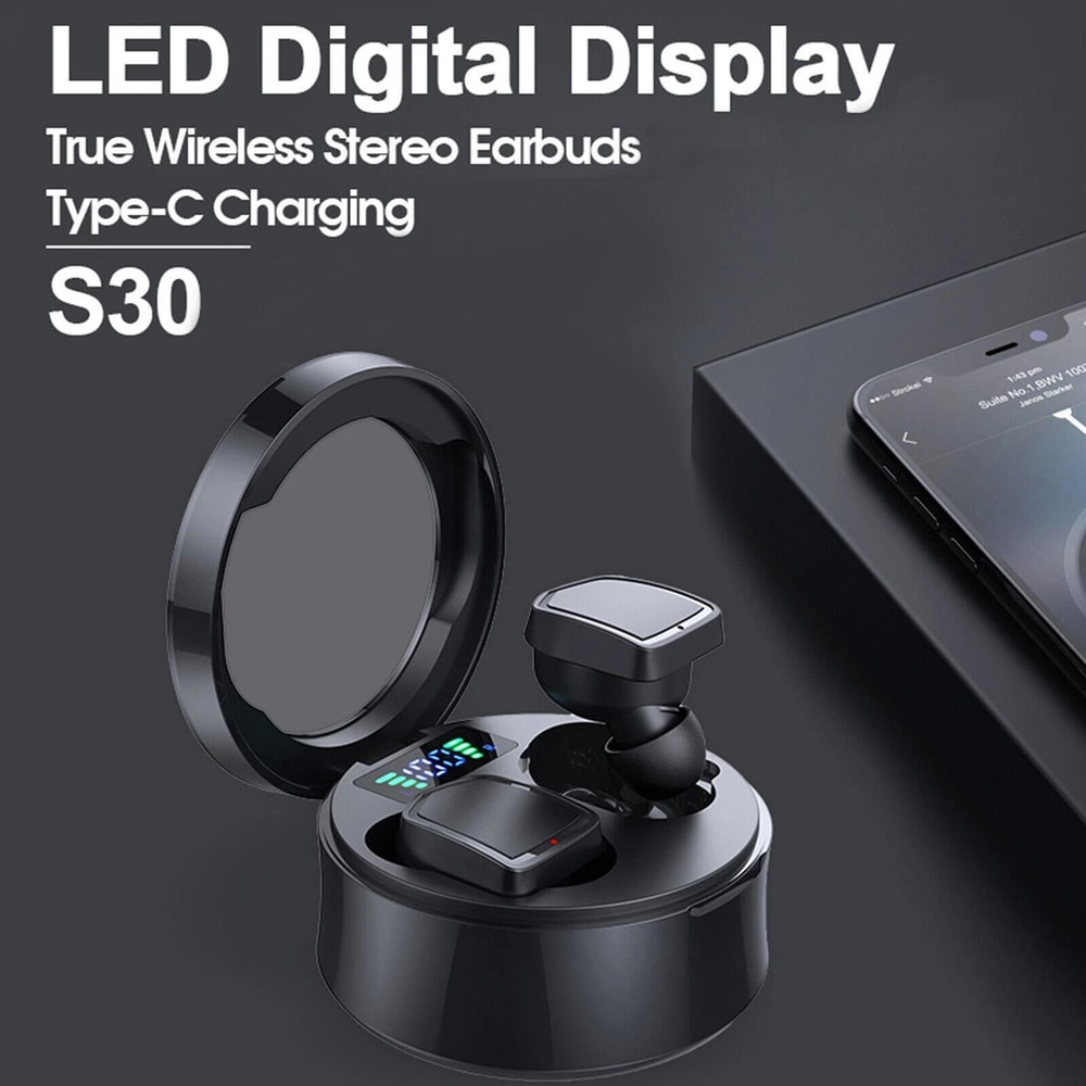 Wireless Bluetooth Earbuds With Noise Cancelling Touch Control HiFi Stereo Sound 5