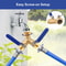 Brass Garden Hose Splitter With ShutOff Valves Dual Outlet Connector For Efficient Water Flow Cont 1