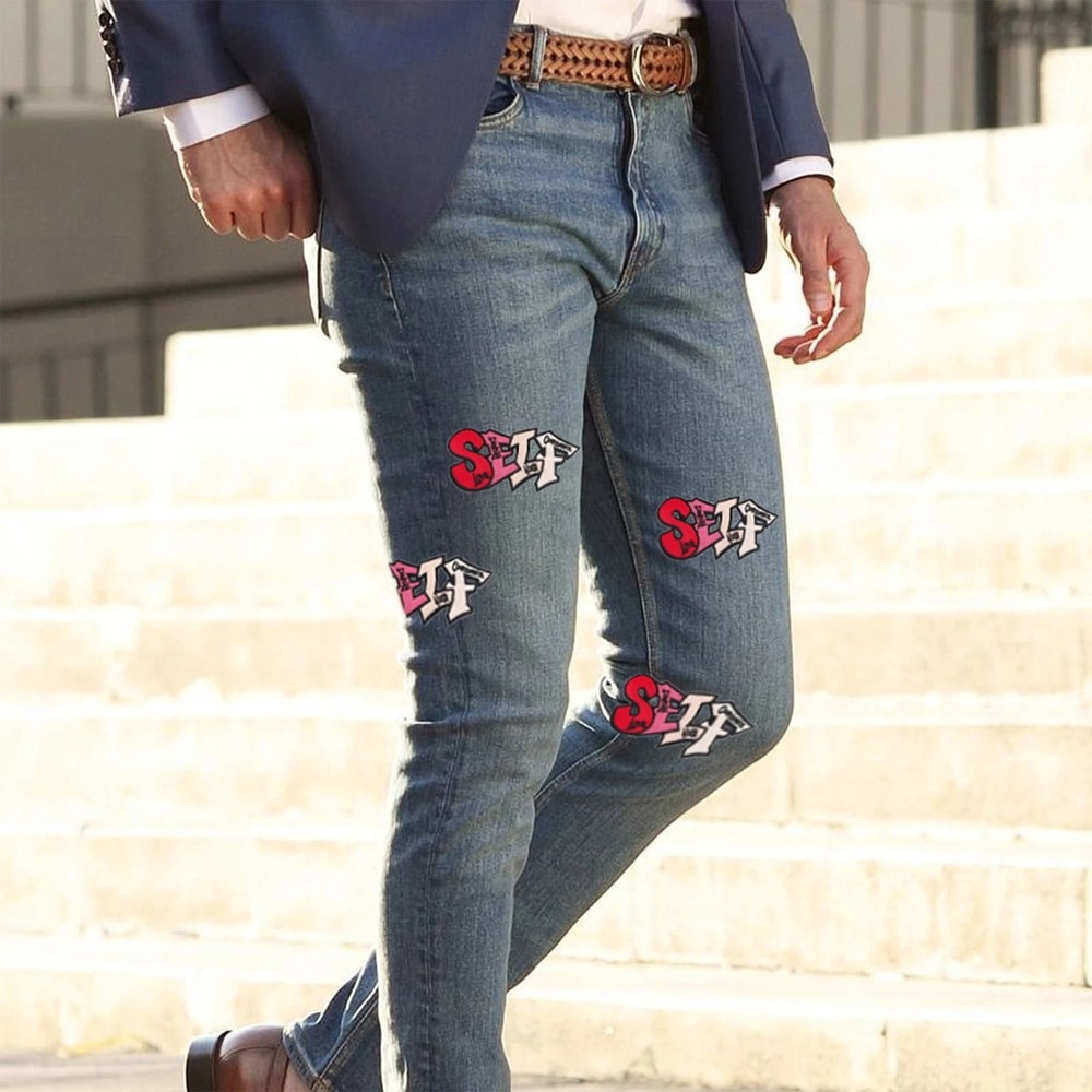 Embroidered Ironon Patches For Clothing Repair DIY Applique Set 1