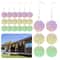 Reflective Bird Repellent Discs Hanging Scare Devices For Garden Orchard Protection 5