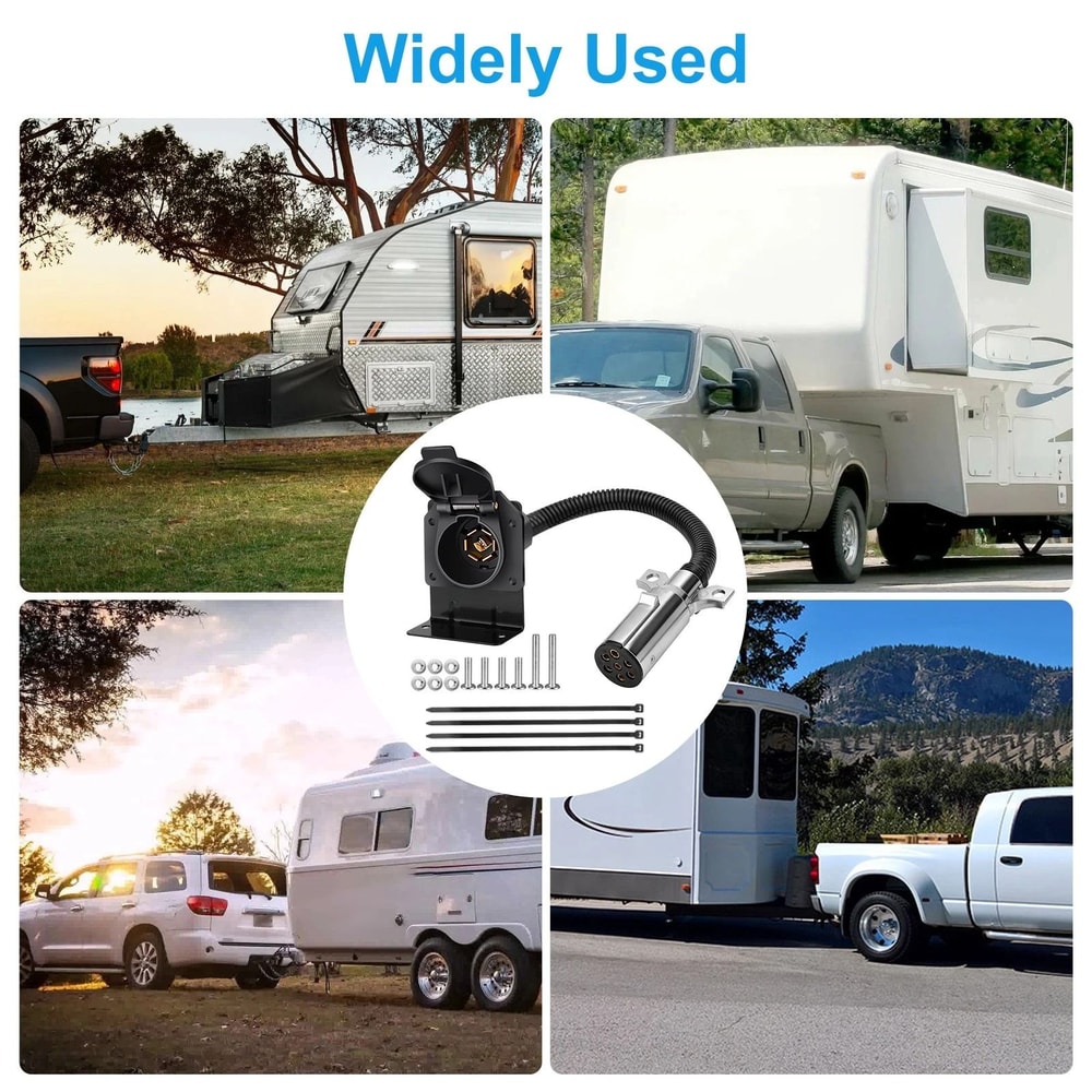 RV Blade Trailer Connector Plug For Semi Farm Vehicles 1