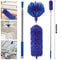 Ceiling Fan Microfiber Cobweb Duster Cleaning Brush With Extension Pole Telescopic Rod For Easy R