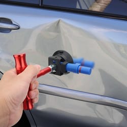 portable t-shaped suction cup dent puller for paintless car body repair
