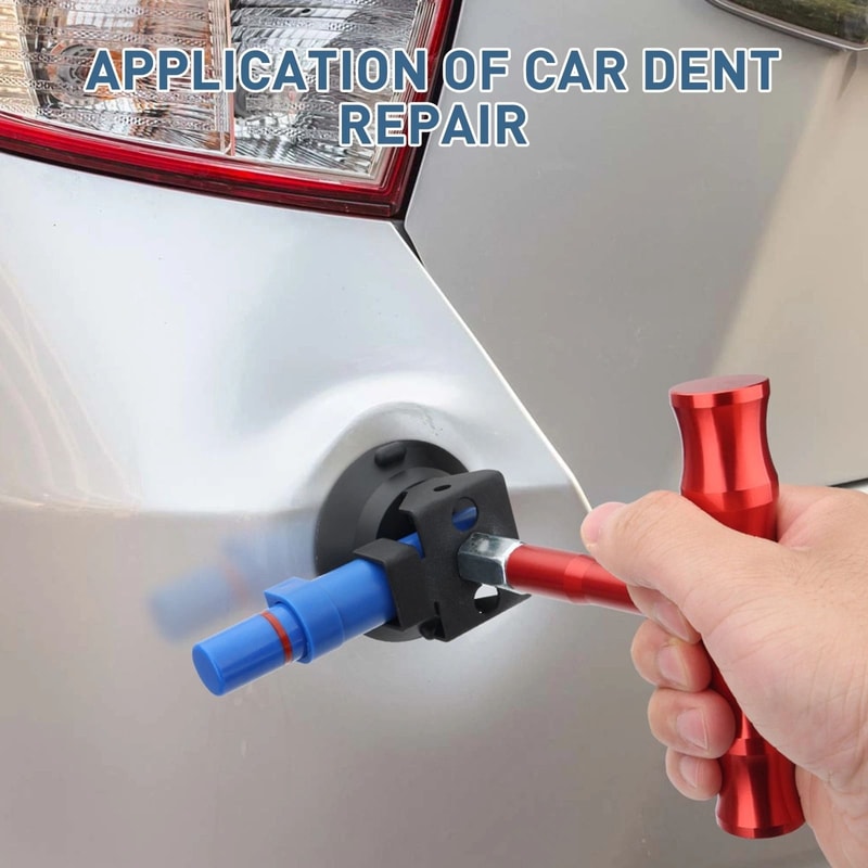 Portable TShaped Suction Cup Dent Puller For Paintless Car Body Repair 3
