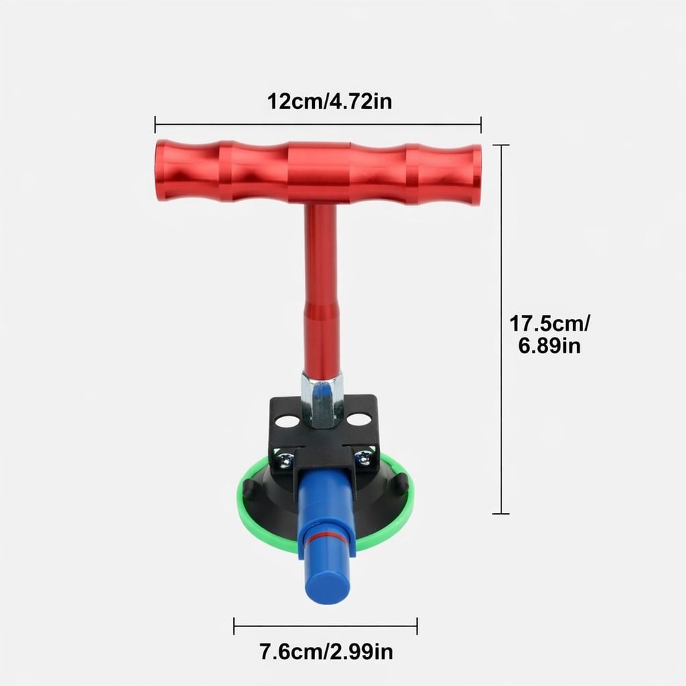 Portable TShaped Suction Cup Dent Puller For Paintless Car Body Repair 6