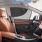 Magnetic Car Side Window Sun Shade Mesh Curtain For Front Windows UV Protection Black 2