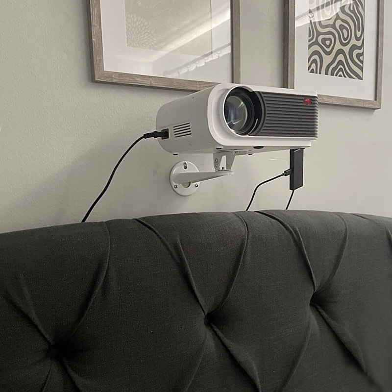 Mini Projector Security Camera Ceiling Wall Mount Bracket Adjustable Universal Fit 0