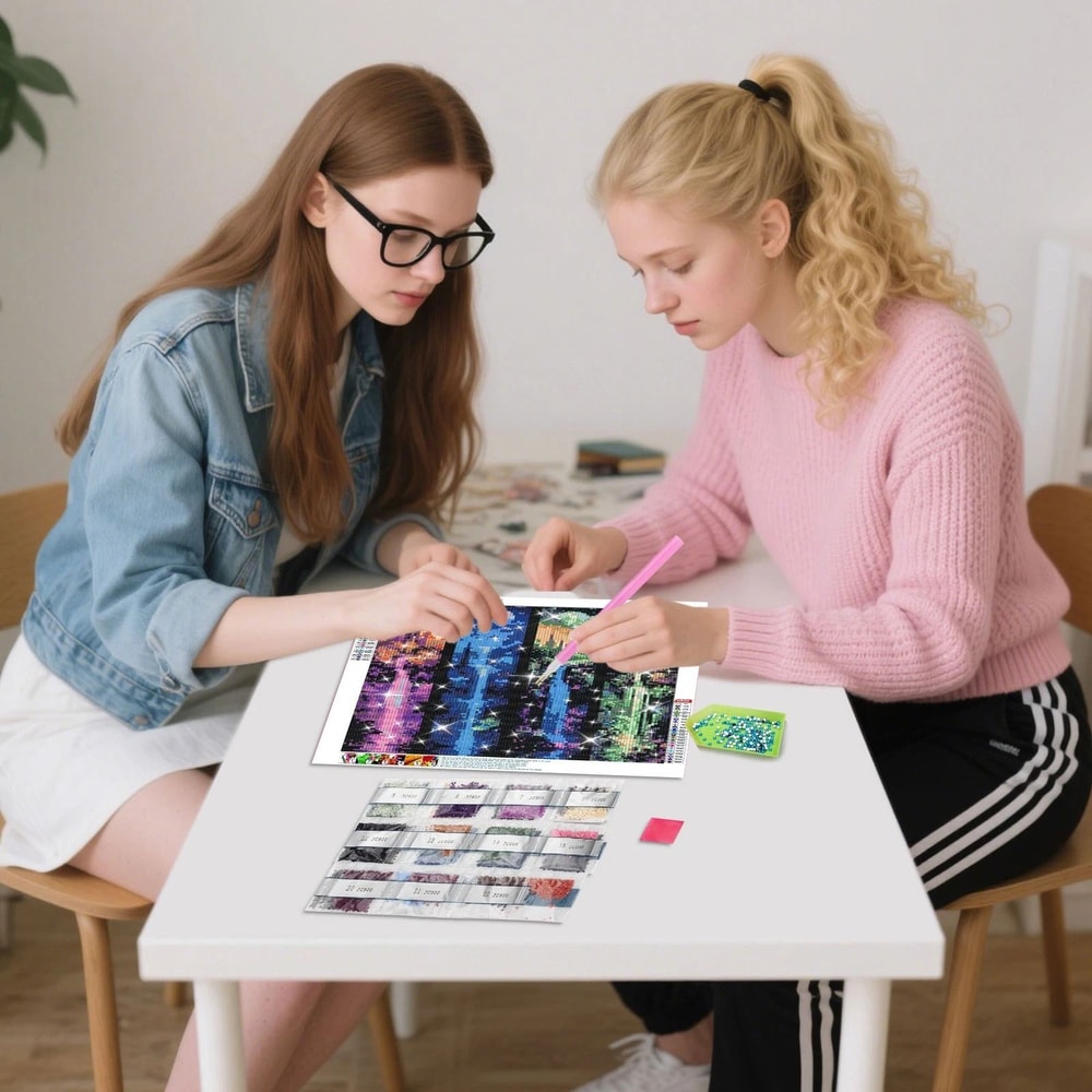 Moon Castle Diamond Painting Kit For Beginners DIY Craft Ornament With Full Drill Wall Art Decora 1