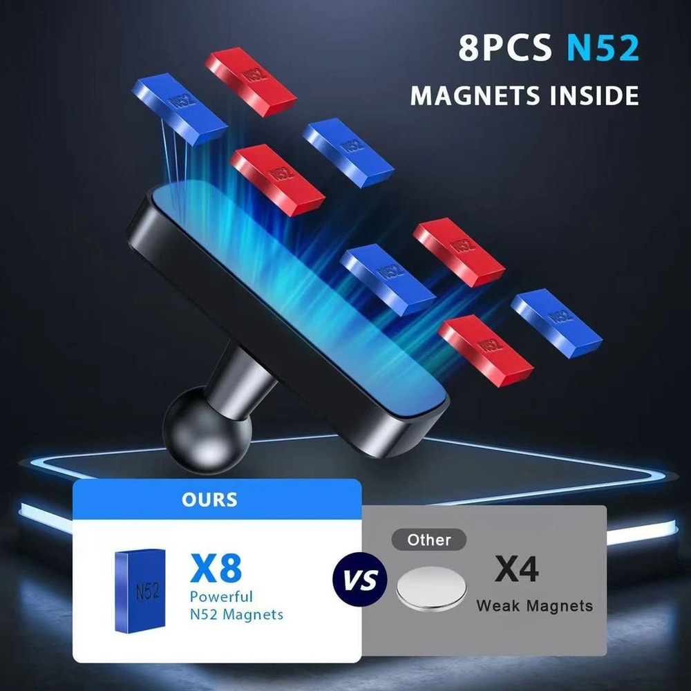 Magnetic Phone Holder For Gym Golf Cart Strong Mount 4