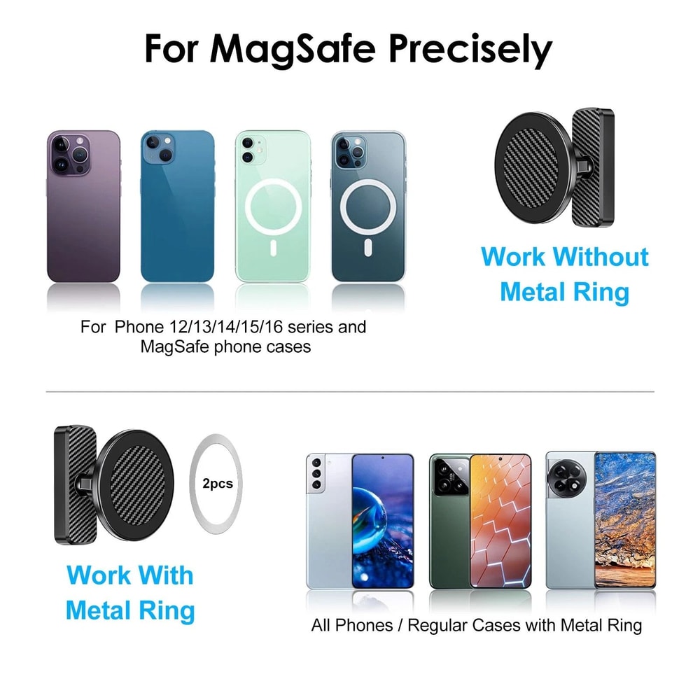 Magnetic Phone Holder For Gym Golf Cart Strong Mount 5