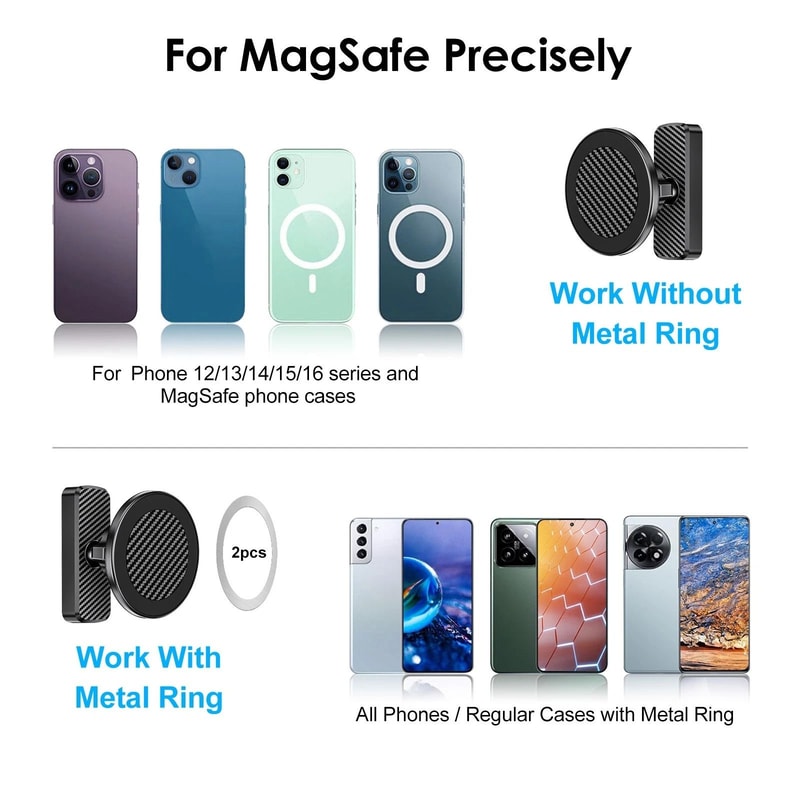 Magnetic Phone Holder For Gym Golf Cart Strong Mount 5