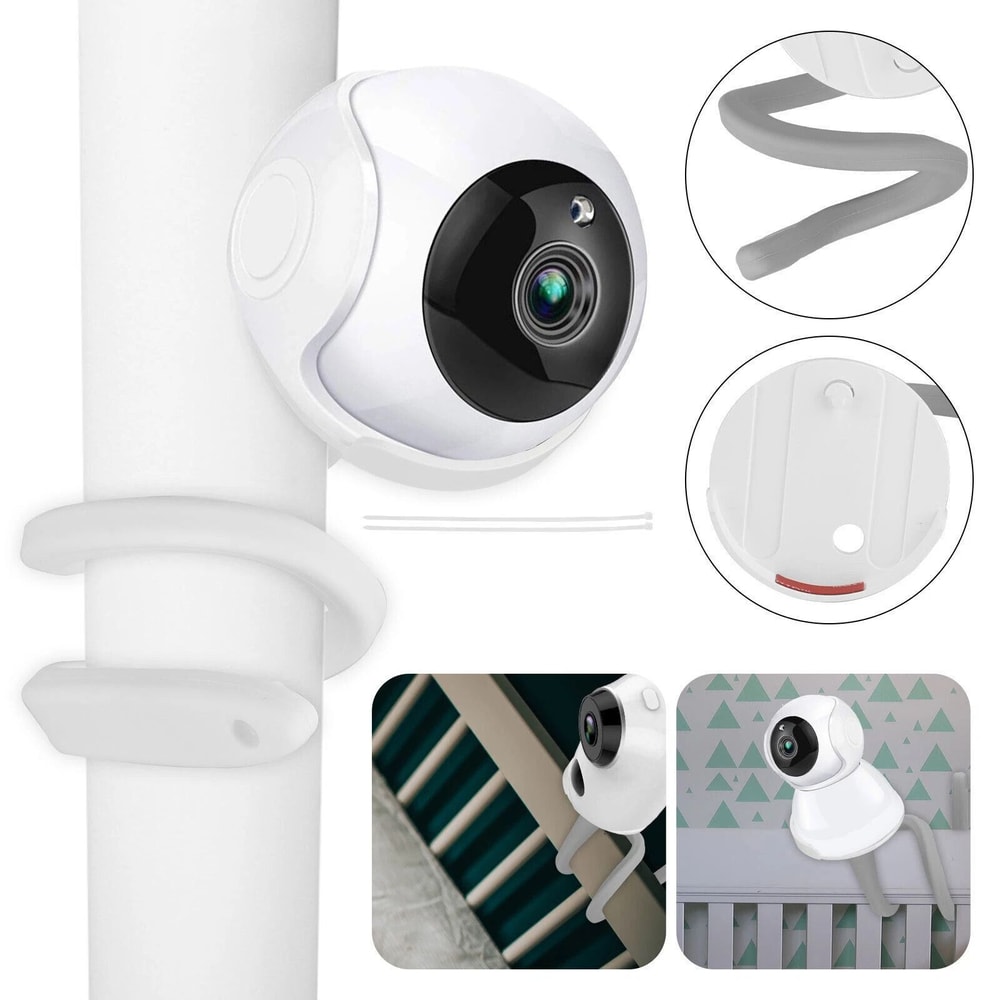 Adjustable Baby Monitor Mount Flexible Sturdy And Universal Fit 6