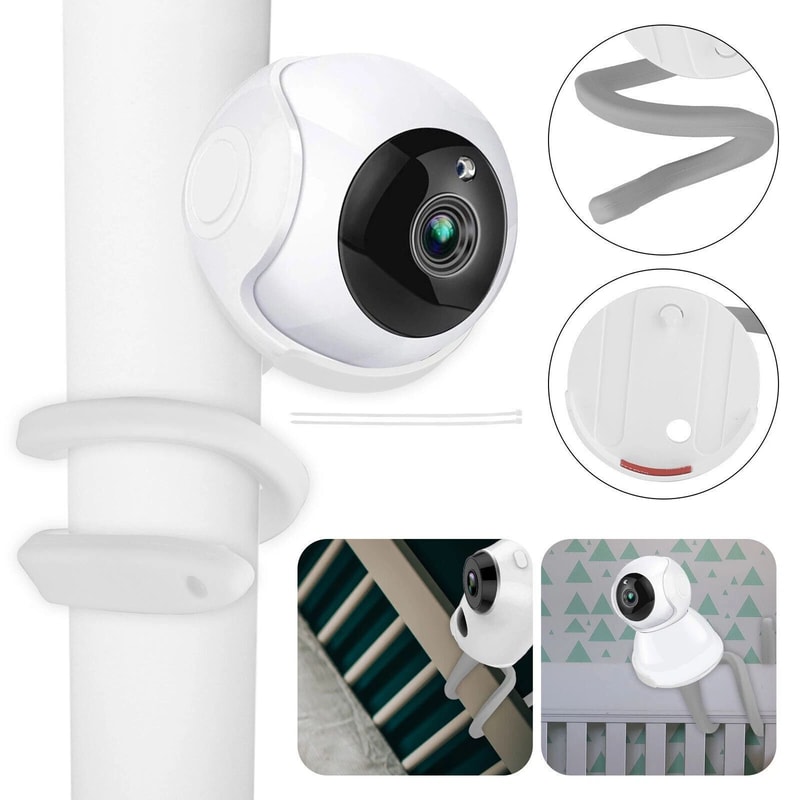 Adjustable Baby Monitor Mount Flexible Sturdy And Universal Fit 6