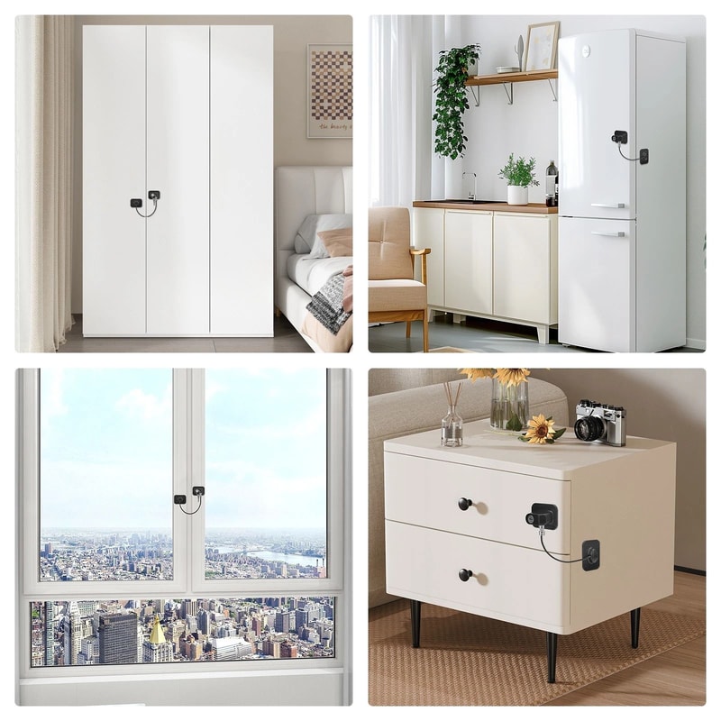 SelfAdhesive Window Safety Locks For Home Security 1