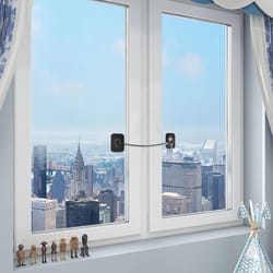 self-adhesive window safety locks for home security